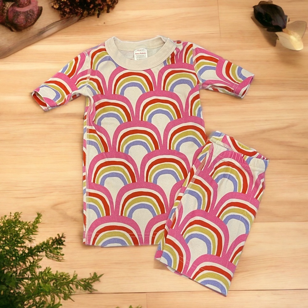 Hanna Andersson Rainbow Pajamas